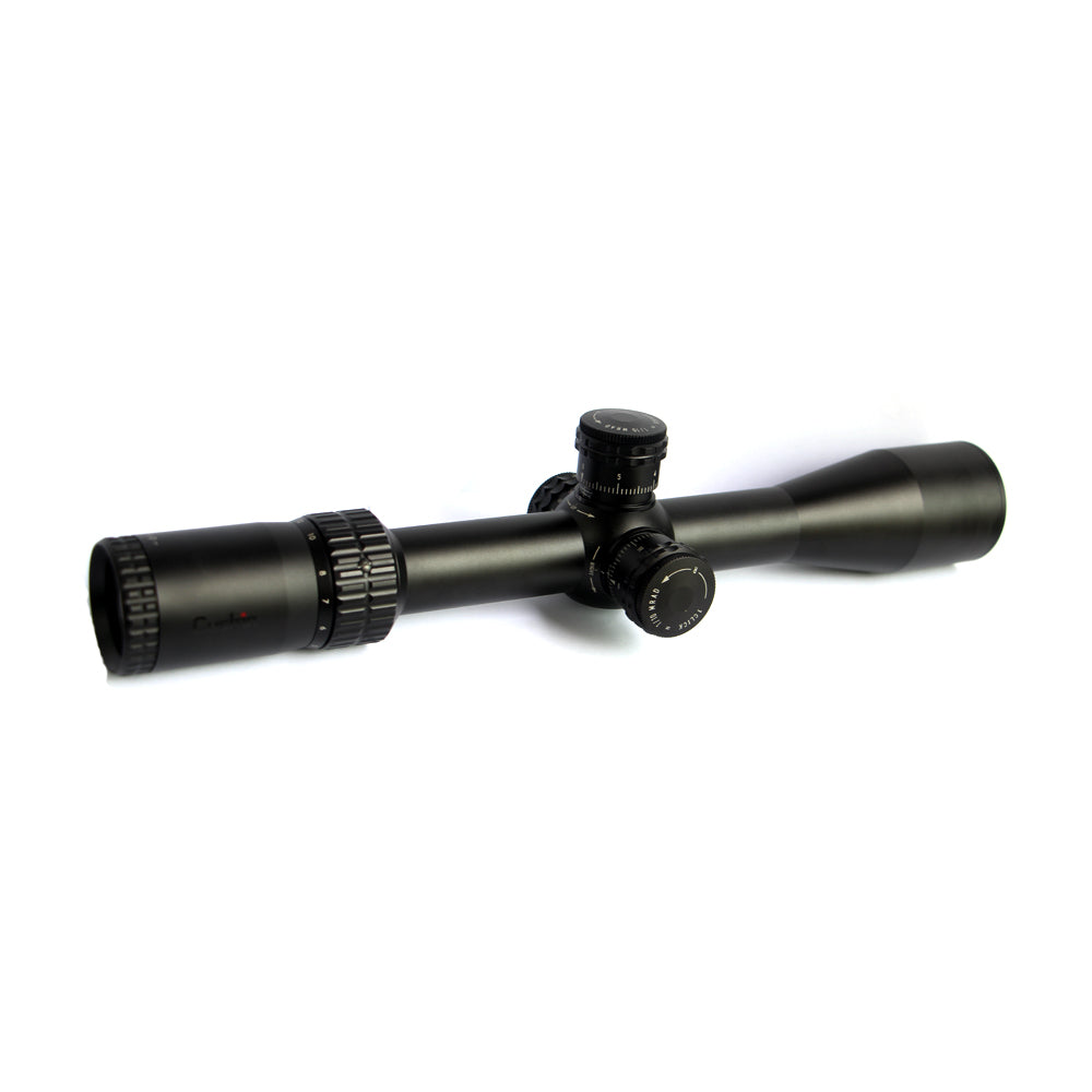 Gushin 4-16X44 FFP Rifle Scope - 30mm Tube, Zero Stop,Non-Illuminated, 1/10MRAD