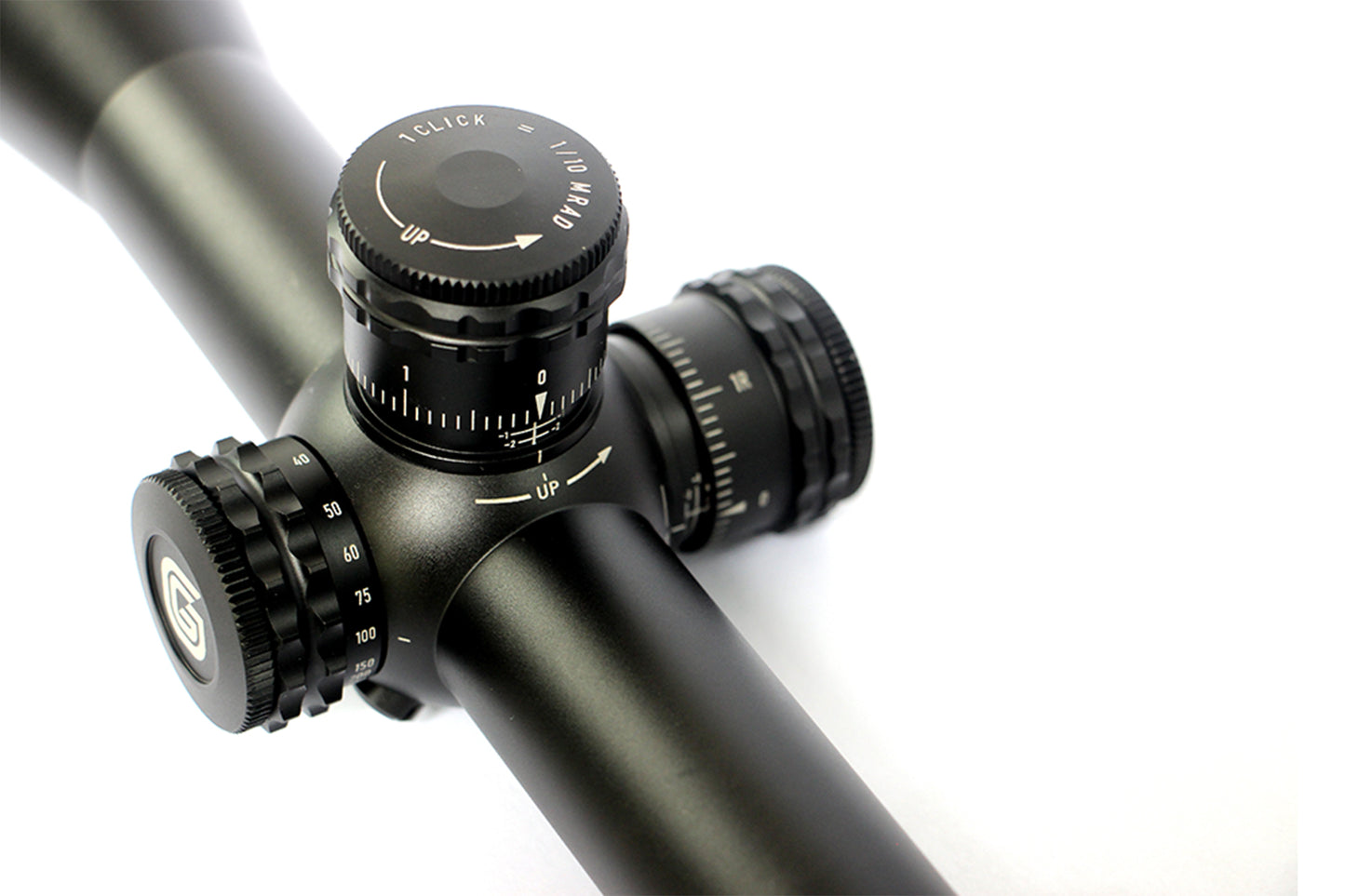 Gushin 4-16X44 FFP Rifle Scope - 30mm Tube, Zero Stop,Non-Illuminated, 1/10MRAD