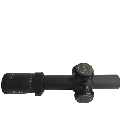 1-8x24 FFP Combat Scope - Zero Stop BDC Turrets , 0.1 MIL Clicks